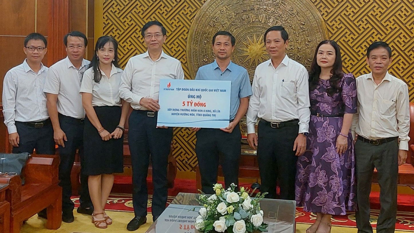 Petrovietnam hỗ trợ Quảng Trị 9,5 tỷ đồng thực hiện các công trình an sinh xã hội -0