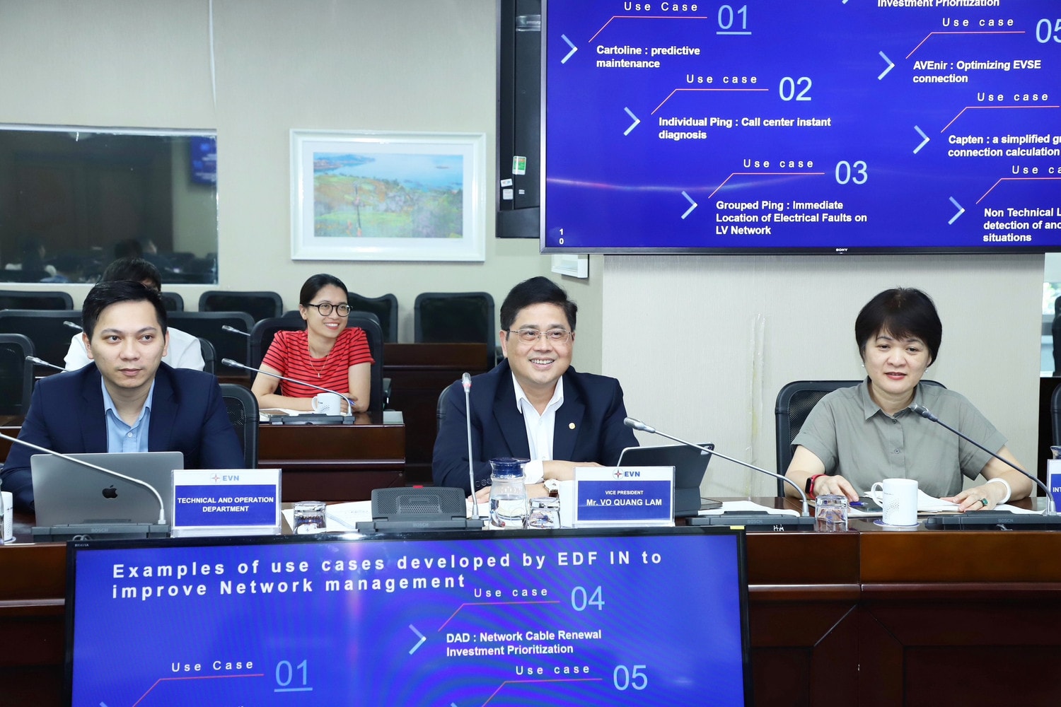 Trao đổi kinh nghiệm về lưới điện thông minh, an ninh mạng giữa EVN và EDF -0