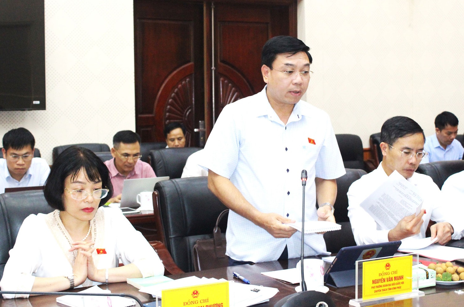 Đoàn giám sát của Quốc hội làm việc với UBND tỉnh Hưng Yên về quản lý thị trường bất động sản và nhà ở xã hội -0
