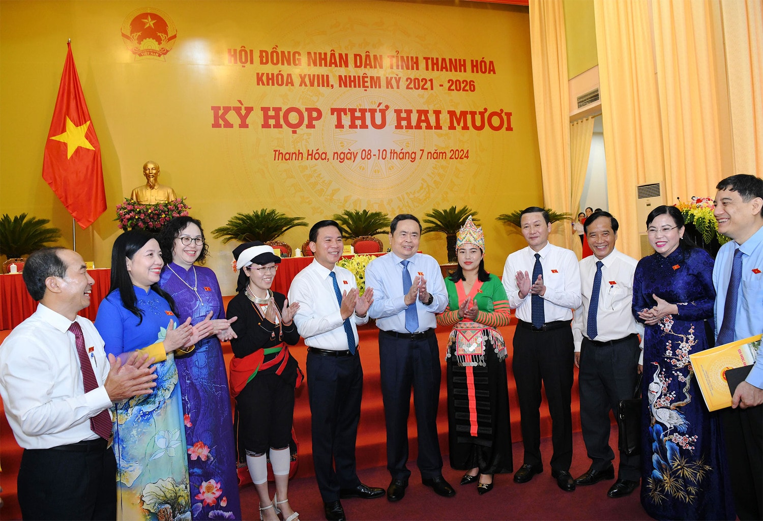 Chủ tịch Quốc hội Trần Thanh Mẫn: Kiên trì, quyết liệt trong lãnh đạo, chỉ đạo, sớm đưa Thanh Hóa thành tỉnh giàu đẹp, văn minh và hiện đại -0