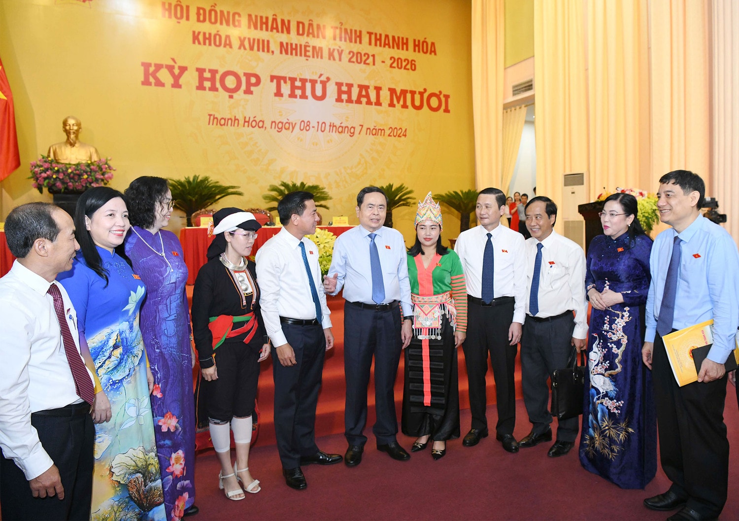 Chủ tịch Quốc hội Trần Thanh Mẫn: Kiên trì, quyết liệt trong lãnh đạo, chỉ đạo, sớm đưa Thanh Hóa thành tỉnh giàu đẹp, văn minh và hiện đại -0