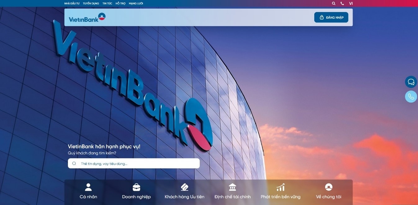 Website mới, trải nghiệm mới cùng VietinBank -0