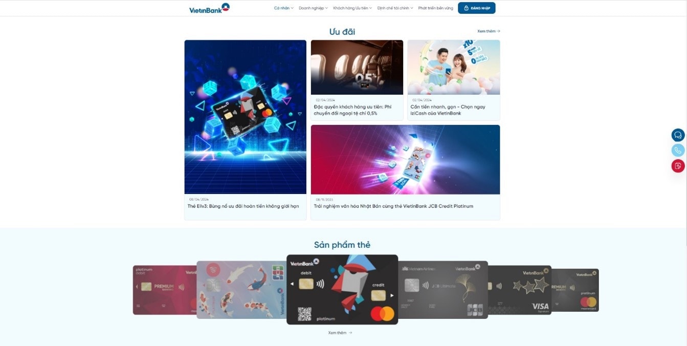 Website mới, trải nghiệm mới cùng VietinBank -0