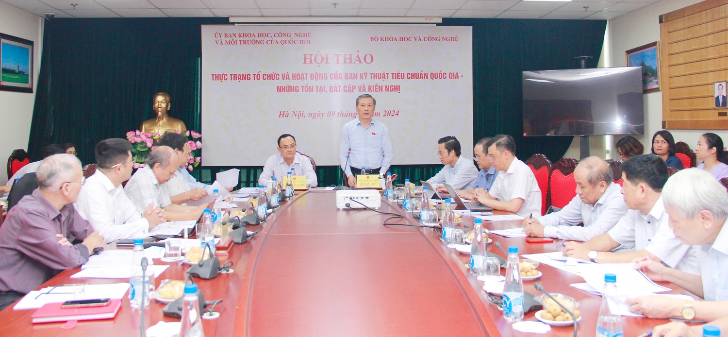 Hội thảo “Thực trạng tổ chức và hoạt động của Ban kỹ thuật tiêu chuẩn quốc gia”