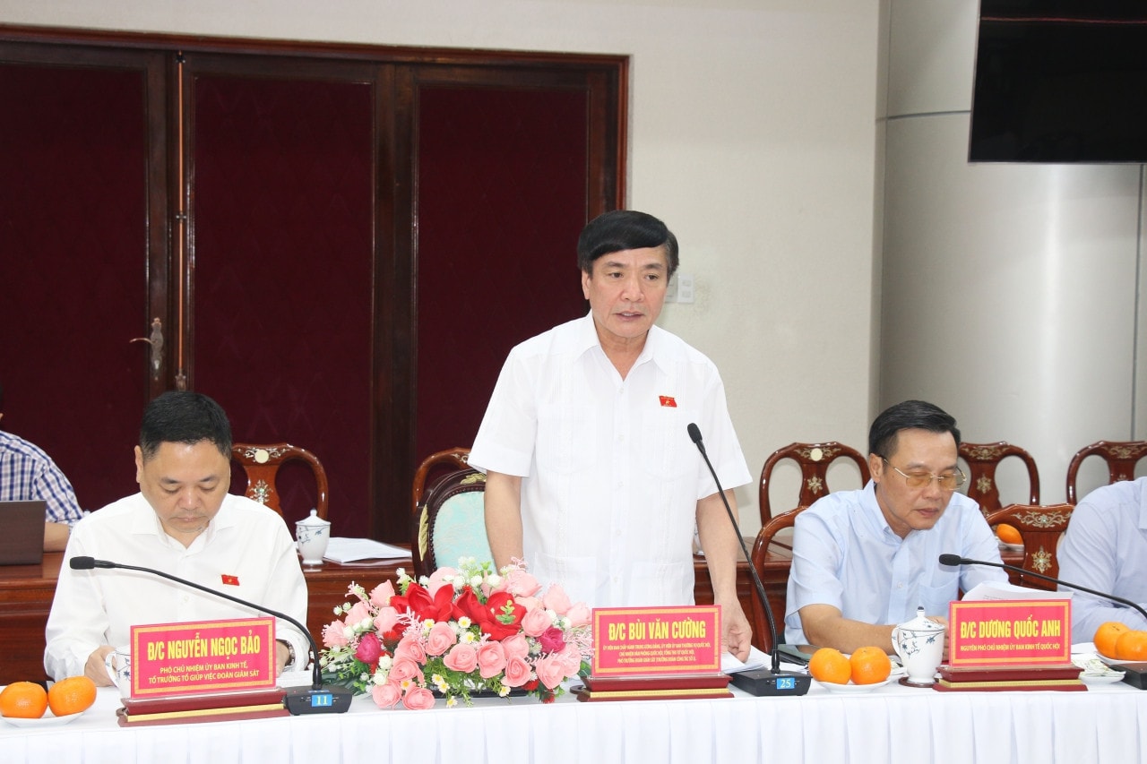 Tổng Thư ký Quốc hội, Chủ nhiệm Văn phòng Quốc hội Bùi Văn Cường phát biểu tại cuộc làm việc với UBND tỉnh Đồng Nai Tổng Thư ký Quốc hội Bùi Văn Cường chủ trì làm việc với UBND tỉnh Đồng Nai về thực hiện chính sách, pháp luật về quản lý thị trường bất động sản và nhà ở xã hội -0