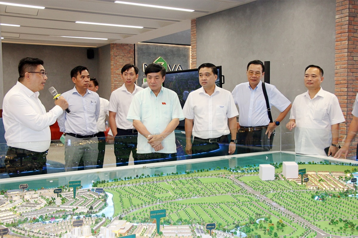 Tổng Thư ký Quốc hội Bùi Văn Cường khảo sát việc thực hiện chính sách, pháp luật về quản lý thị trường bất động sản và nhà ở xã hội tại Đồng Nai -0