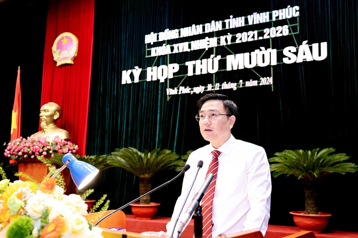 Vĩnh Phúc khai mạc Kỳ họp thứ 16, HĐND tỉnh Khoá XVII -0