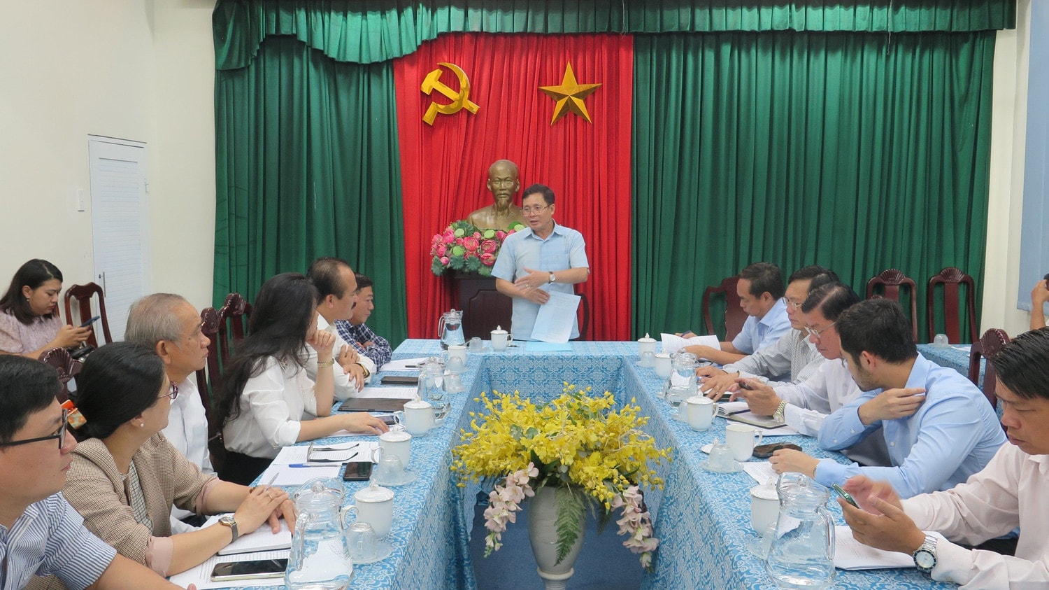 Long An: Chuẩn bị tổ chức Chương trình “Bàn tròn chính sách” lần thứ I -0