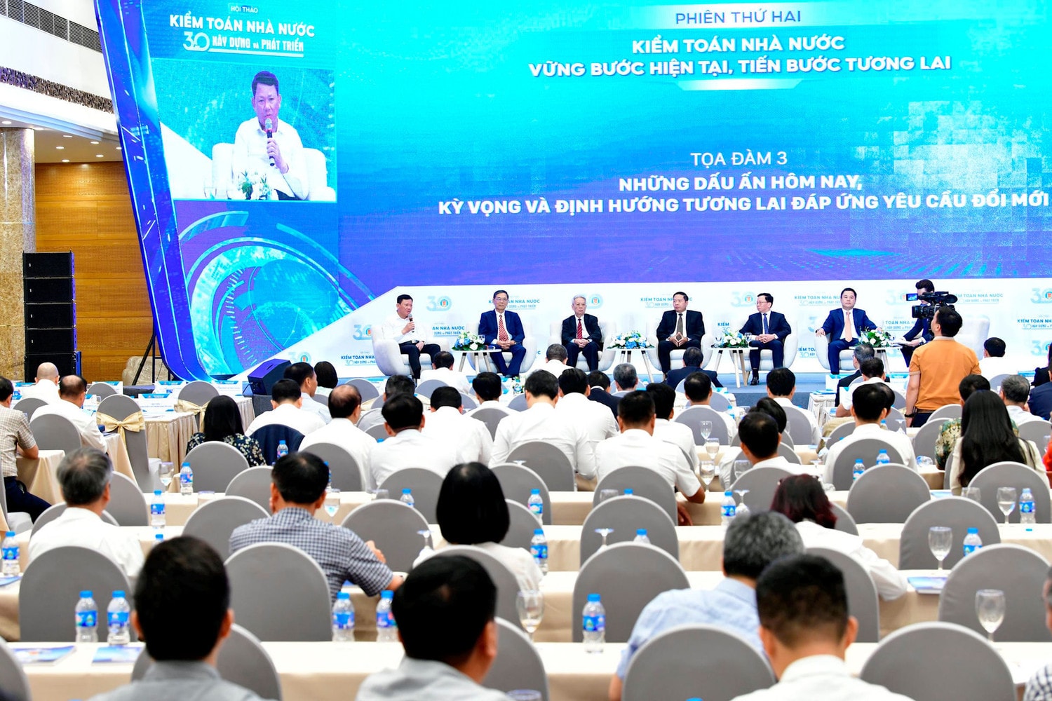 Quang cảnh thảo “Kiểm toán nhà nước - 30 năm xây dựng và phát triển”. 