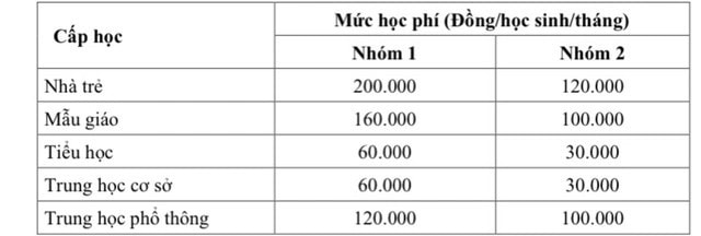 TP. Hồ Chí Minh: Đề xuất không tăng học phí -0