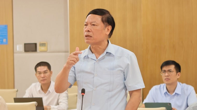 Đoàn Tiểu ban Văn kiện Đại hội XIV của Đảng làm việc với Ban cán sự đảng Bộ Thông tin và Truyền thông -0