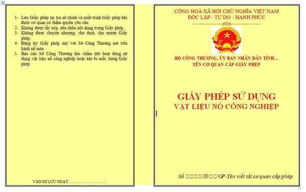 Lợi dụng Giấy phép sử dụng vật liệu nổ công nghiệp để buôn bán vật liệu nổ công nghiệp cho tổ chức khác thì bị xử lý thế nào? -0