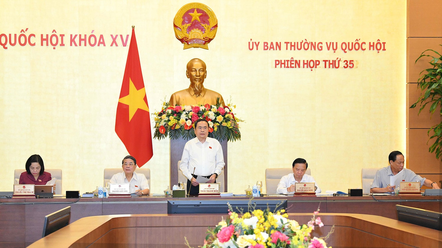 Khai mạc Phiên họp thứ 35 của Ủy ban Thường vụ Quốc hội -0