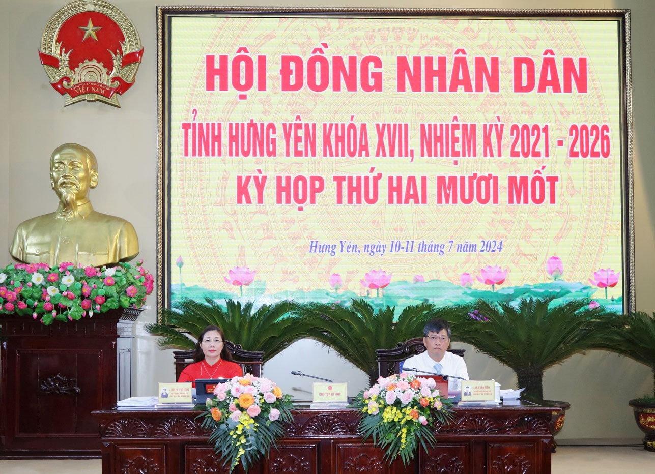 Kỳ họp thứ 21, HĐND tỉnh Hưng Yên Khóa XVII sẽ chất vấn 5 nhóm lĩnh vực -0