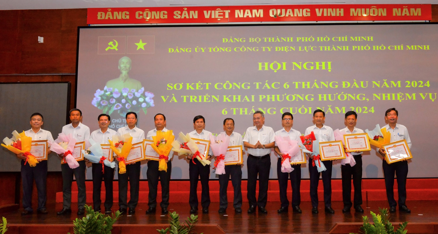 Đảng ủy EVNHCMC sơ kết công tác 6 tháng đầu năm và triển khai nhiệm vụ 6 tháng cuối năm 2024 - 0