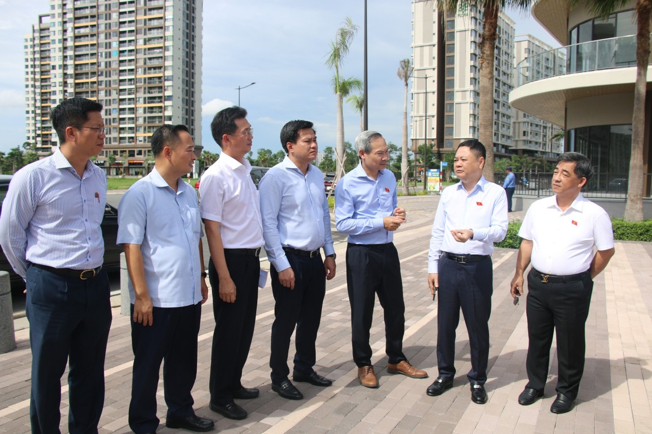 Khảo sát việc quản lý thị trường bất động sản và phát triển nhà ở xã hội tại Bình Dương và TP. Hồ Chí Minh ảnh 1 Đoàn giám sát của Quốc hội khảo sát việc quản lý thị trường bất động sản và phát triển nhà ở xã hội tại Bình Dương và TP. Hồ Chí Minh