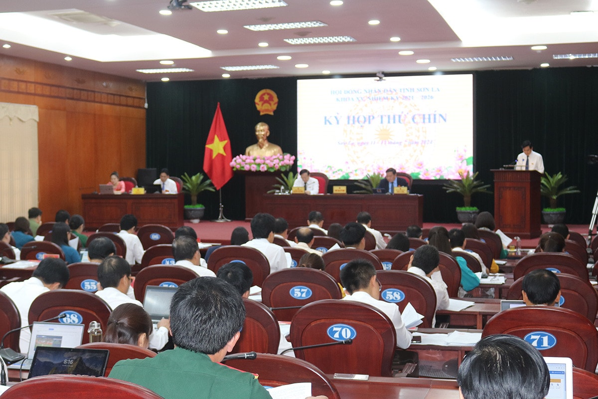 Sơn La khai mạc Kỳ họp thứ 9, HĐND tỉnh khoá XV -0