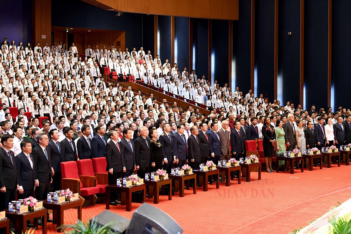 Chủ tịch Quốc hội Trần Thanh Mẫn dự Lễ kỷ niệm 30 năm thành lập Kiểm toán Nhà nước -3