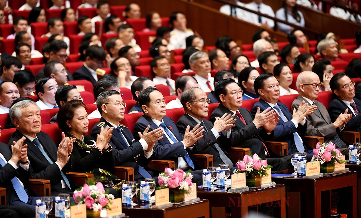 Chủ tịch Quốc hội Trần Thanh Mẫn dự Lễ kỷ niệm 30 năm thành lập Kiểm toán Nhà nước -1