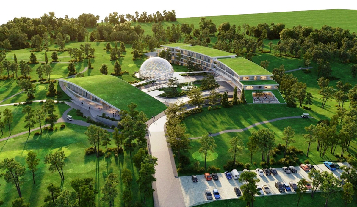 Dự án Sân Golf Đồi Cù không có đất rừng phòng hộ -0