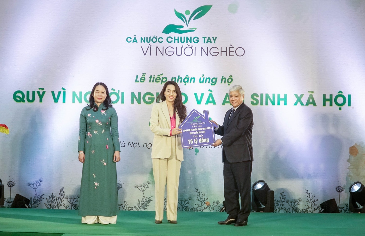 TH thông qua Quỹ Vì tầm vóc Việt ủng hộ Quỹ Vì người nghèo và an sinh xã hội nhiều năm qua.
