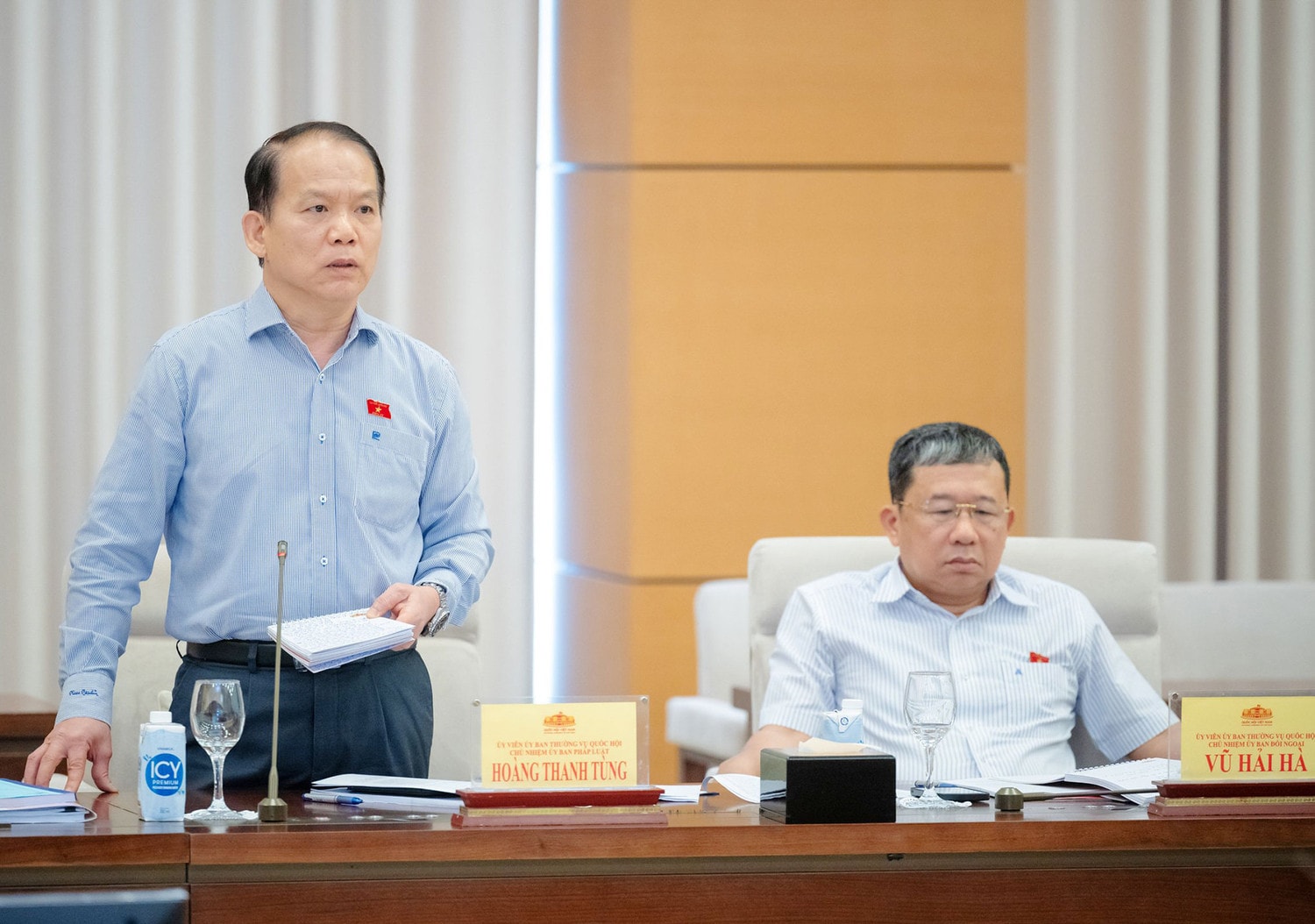 Chủ tịch Quốc hội Trần Thanh Mẫn chủ trì cuộc họp với các cơ quan của Quốc hội, cơ quan của Ủy ban Thường vụ Quốc hội -0