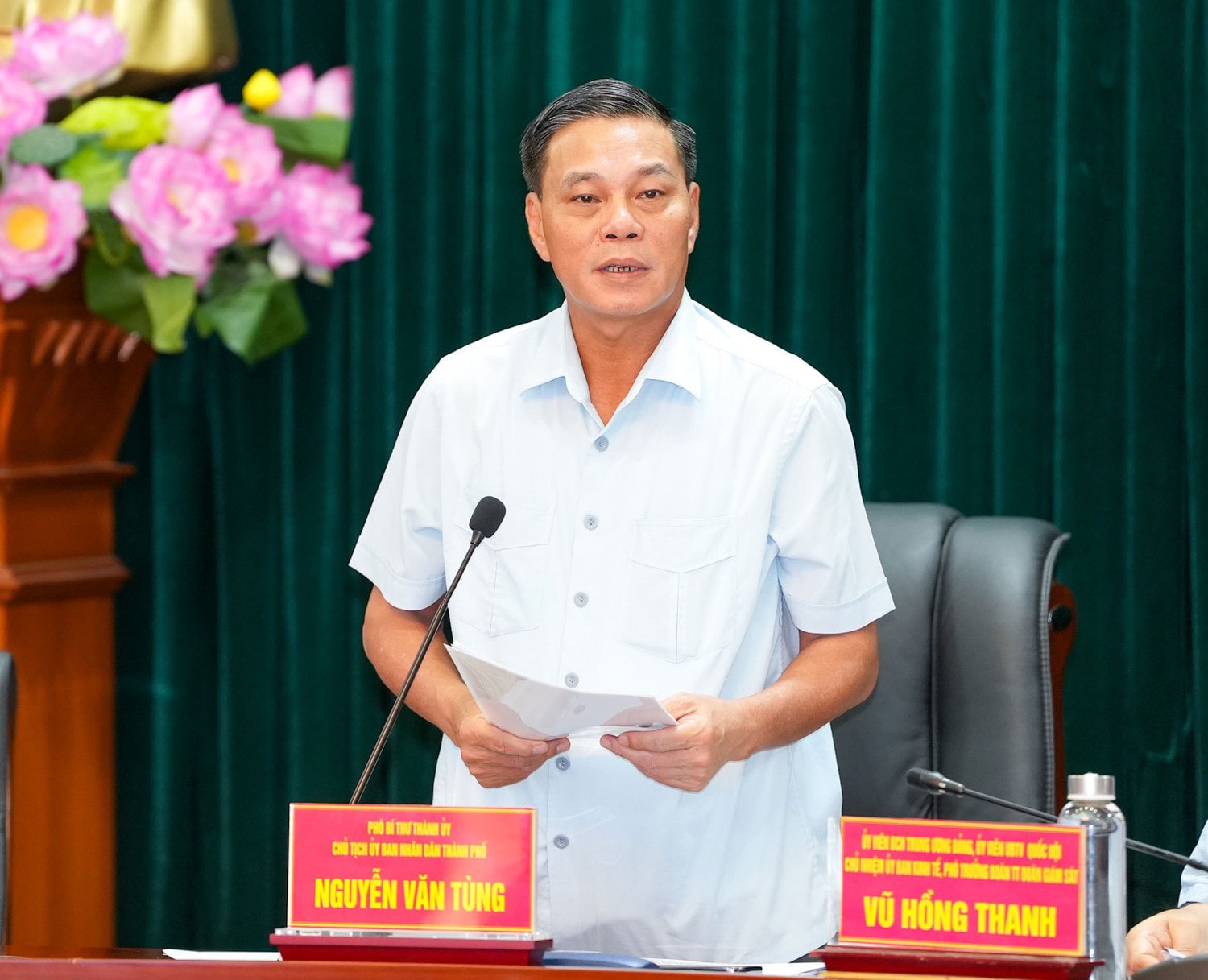 Đoàn giám sát của Quốc hội làm việc với TP. Hải Phòng về quản lý thị trường bất động sản và phát triển nhà ở xã hội -0