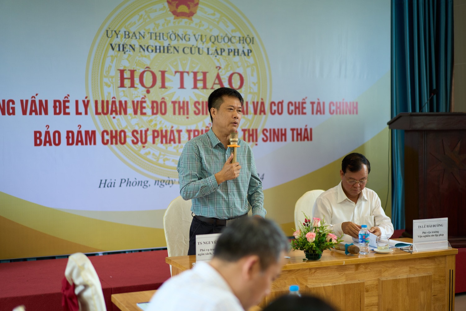 Phó Vụ trưởng Vụ Tài chính – Ngân sách (Văn phòng Quốc hội), TS. Nguyễn Minh Tân - Ảnh H.Ngọc