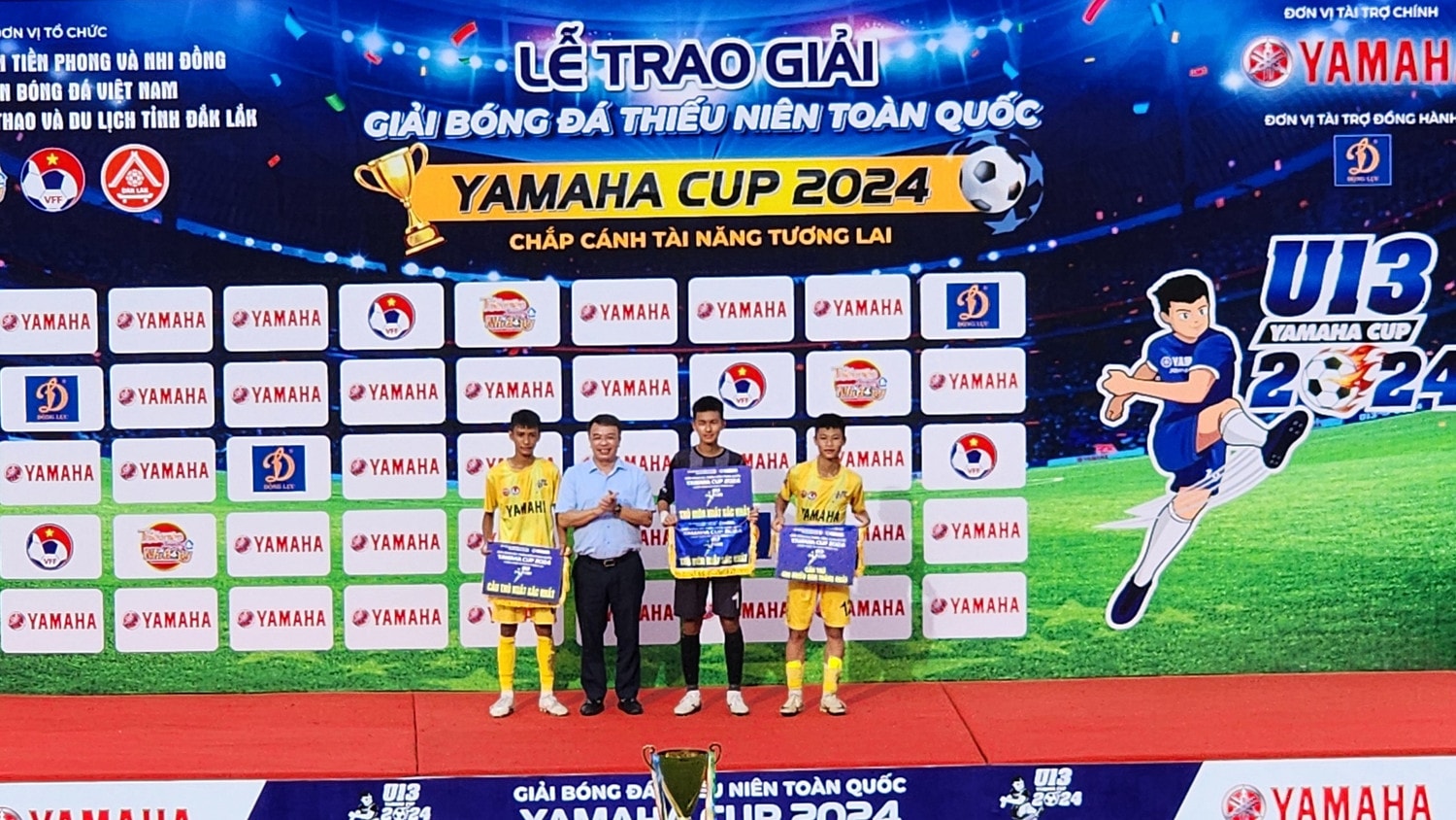 U13 Sông Lam Nghệ An bảo vệ thành công ngôi vô địch Giải bóng đá thiếu niên toàn quốc -0