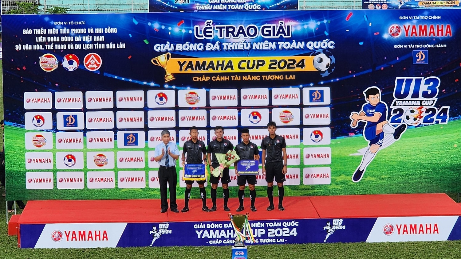 U13 Sông Lam Nghệ An bảo vệ thành công ngôi vô địch Giải bóng đá thiếu niên toàn quốc -0