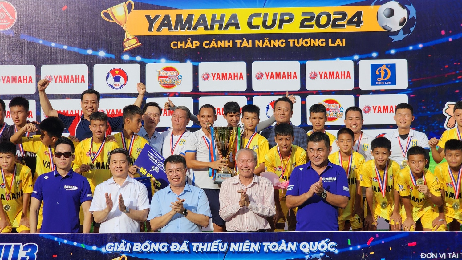 U13 Sông Lam Nghệ An bảo vệ thành công ngôi vô địch Giải bóng đá thiếu niên toàn quốc -0