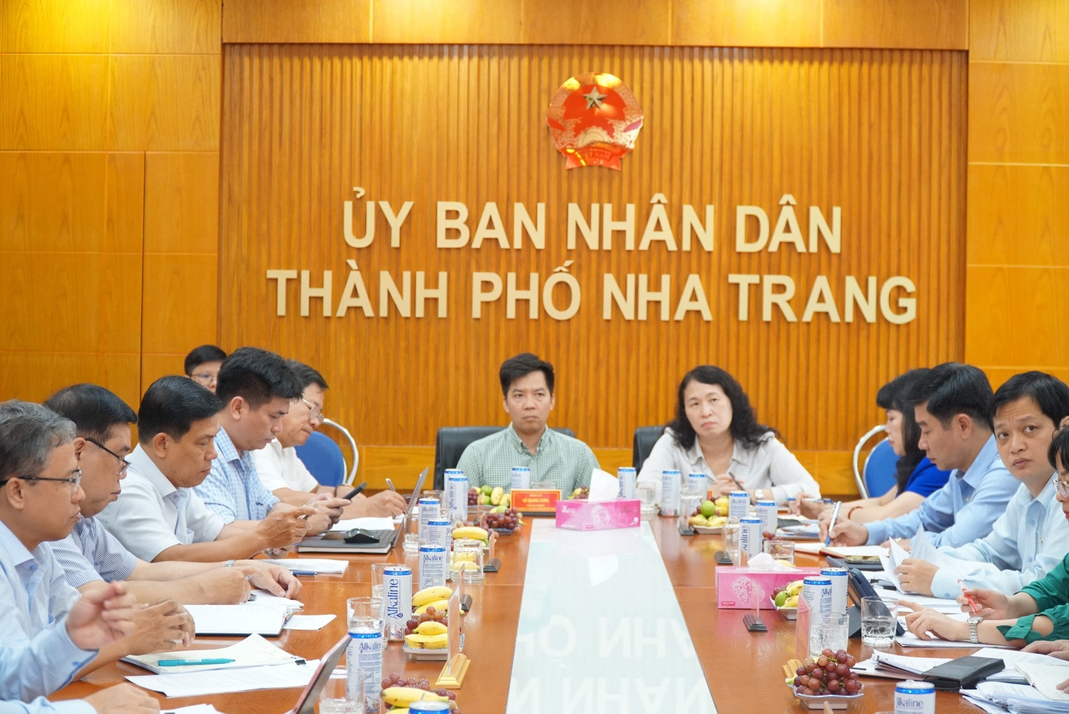 Đoàn giám sát của Quốc hội làm việc với UBND TP. Nha Trang sáng 15.7