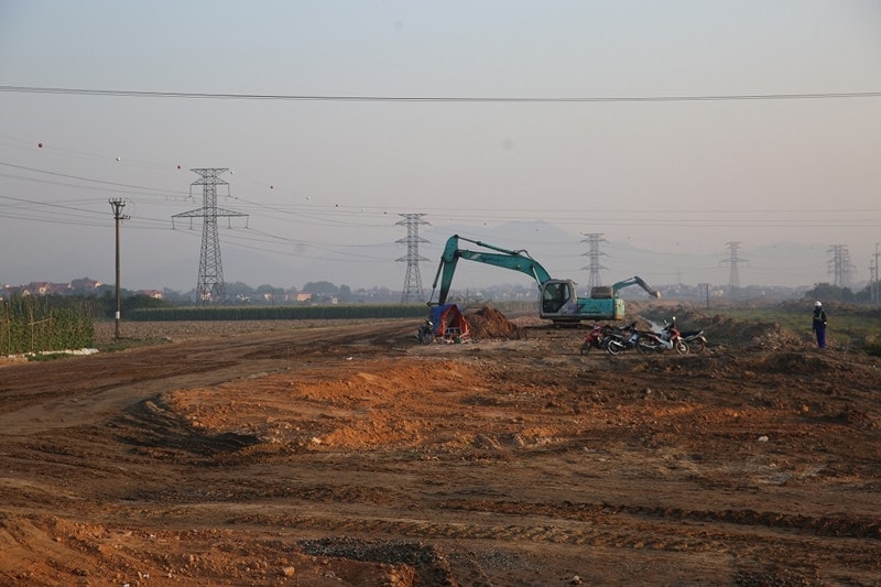  Công tác giải phóng mặt bằng cho dự án giao thông đường Vành đai 4 vùng Thủ đô. Nguồn: dangcongsan.vn