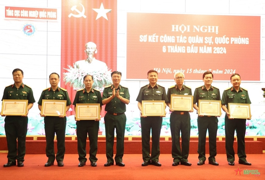 Tổng cục Công nghiệp Quốc phòng sơ kết công tác quân sự, quốc phòng