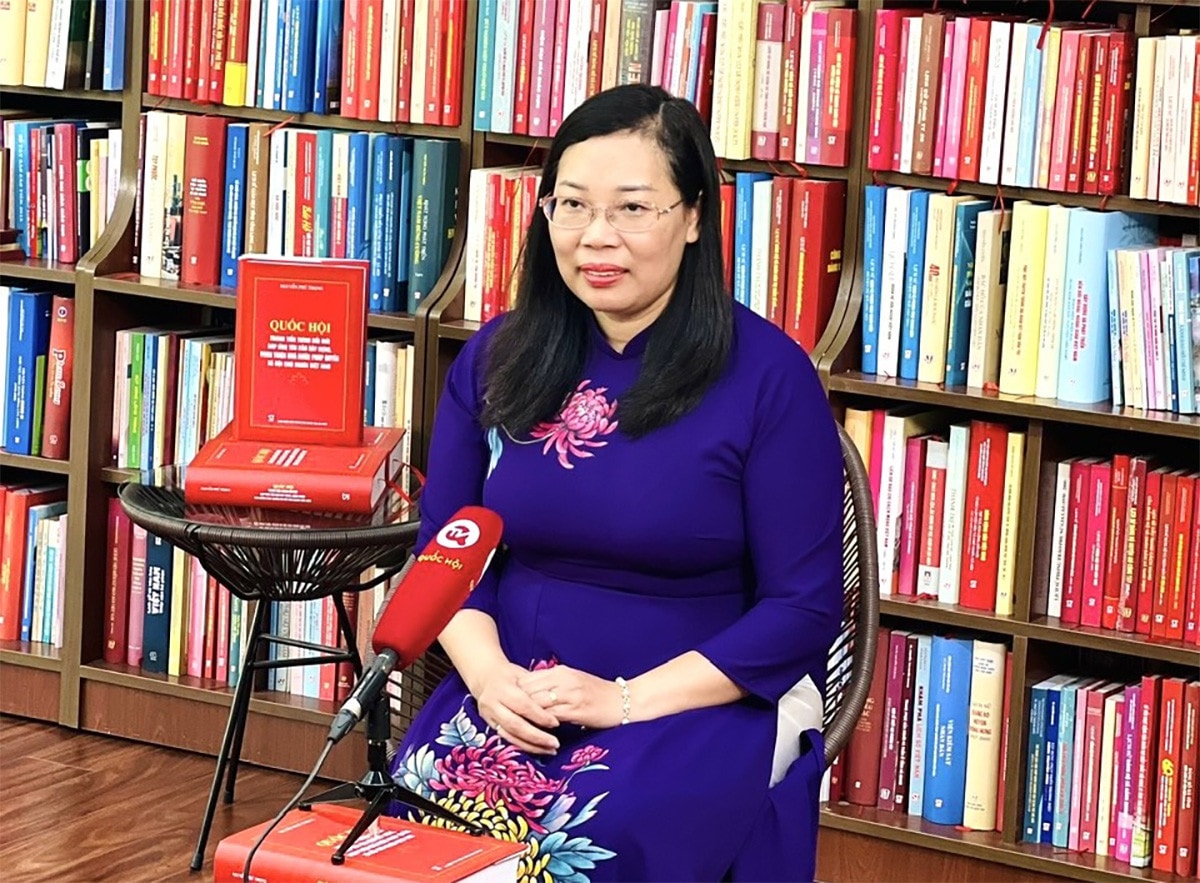 Cuốn sách là sự trăn trở, quan tâm đặc biệt của Tổng Bí thư đối với việc nâng cao chất lượng hoạt động của Quốc hội -0