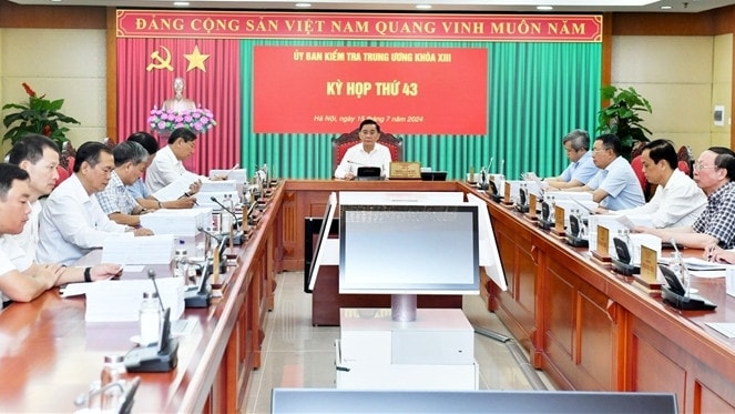 Ủy ban Kiểm tra Trung ương họp Kỳ thứ 43