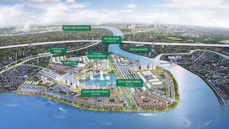 Vạn Phúc City - Đại đô thị đáng sống ven sông Sài Gòn