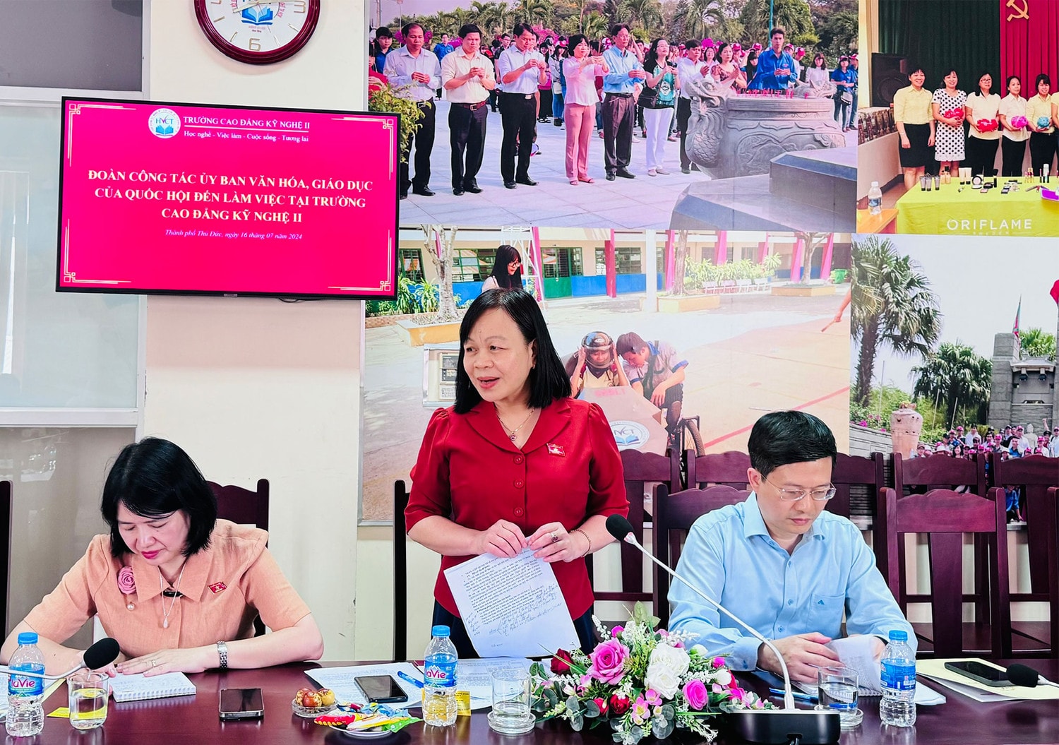 Ủy ban Văn hóa, Giáo dục khảo sát việc thực hiện pháp luật về nhà giáo tại Trường Cao đẳng Kỹ nghệ II, TP. Hồ Chí Minh -0