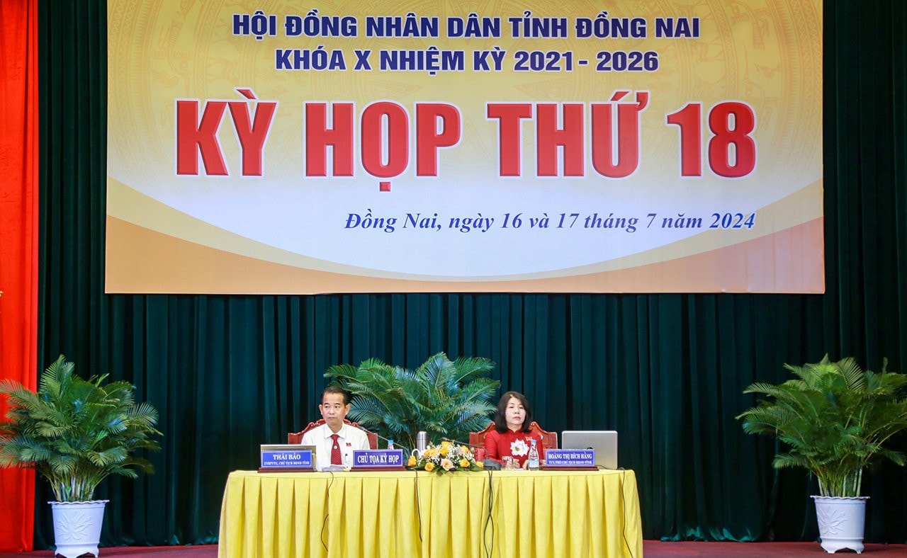 Kỳ họp thứ 18 HĐND tỉnh Đồng Nai xem xét thông qua 4 nghị quyết về chính sách mang tính nhân văn, ý nghĩa