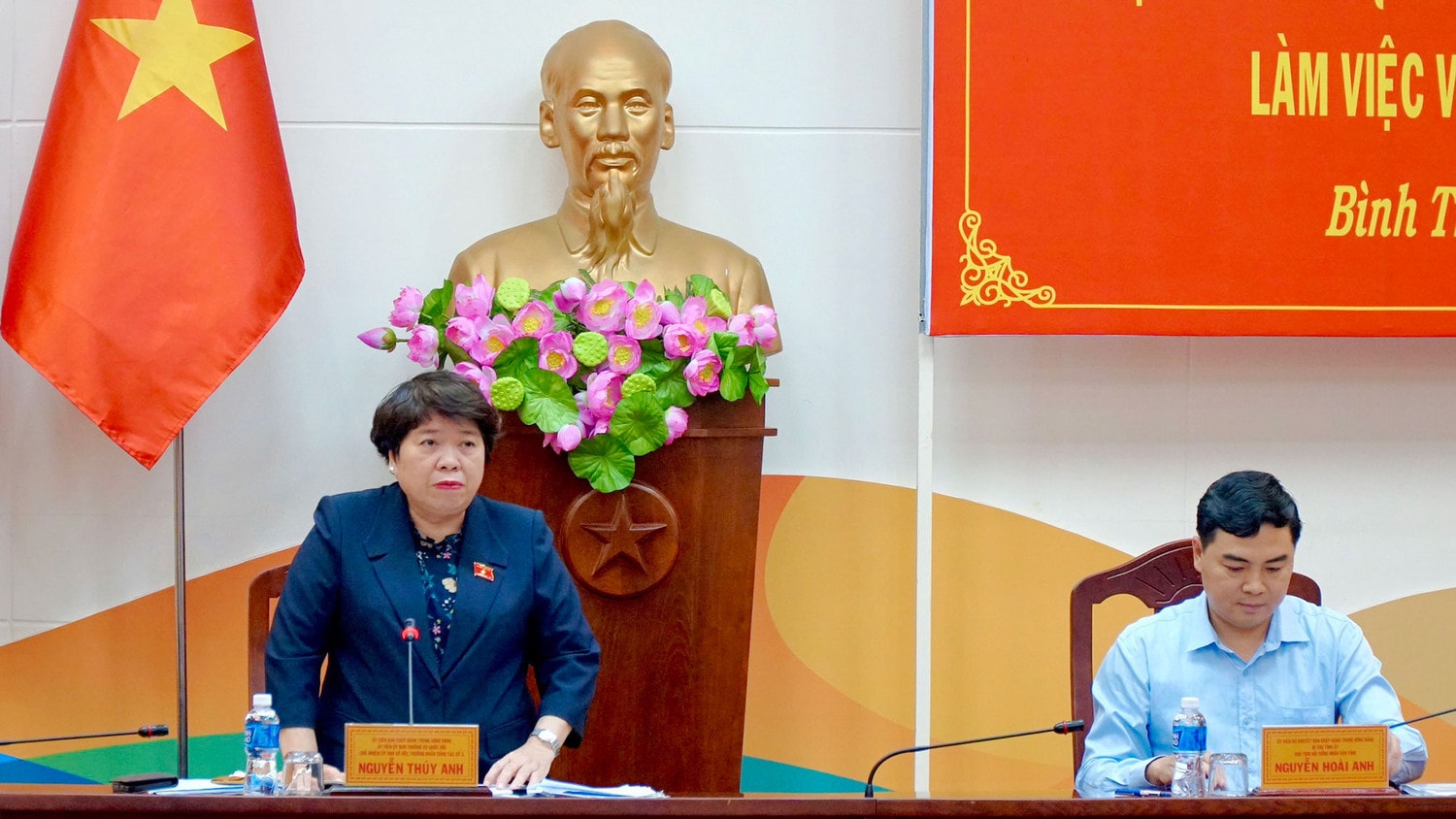 Đoàn giám sát của Quốc hội khảo sát về thị trường bất động sản và phát triển nhà ở xã hội tại Bình Thuận -0