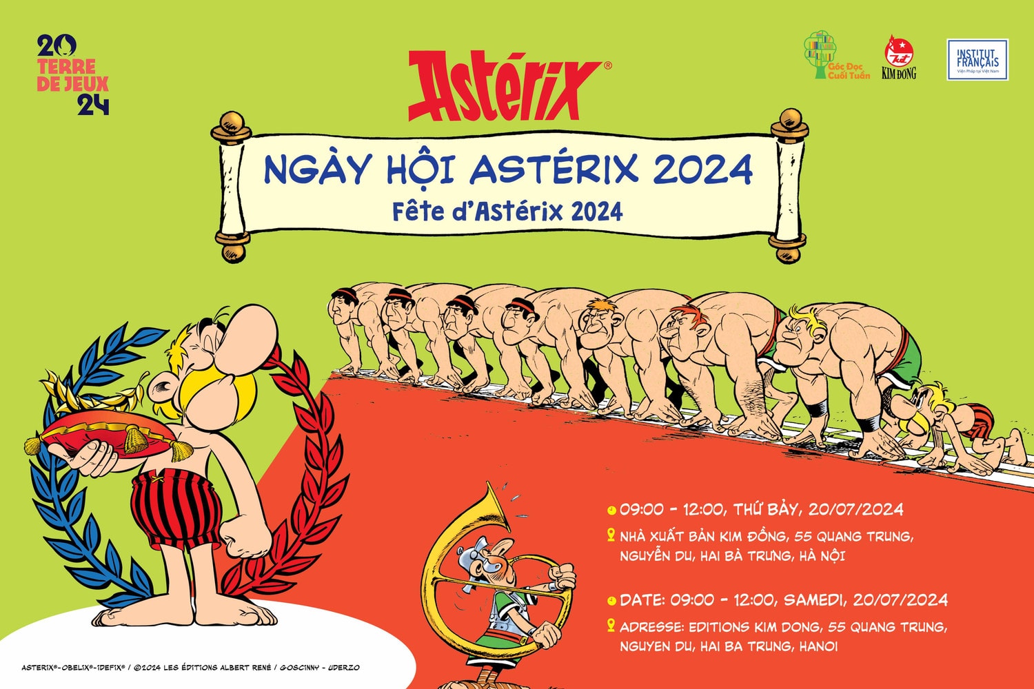 Cùng Astérix chào đón Olympic Paris 2024 -2