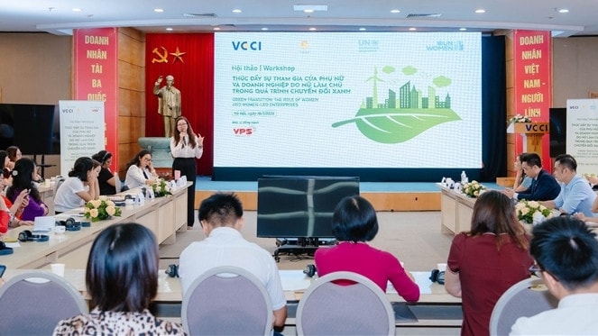 Tạo thế và lực cho doanh nghiệp nữ trong chuyển đổi xanh