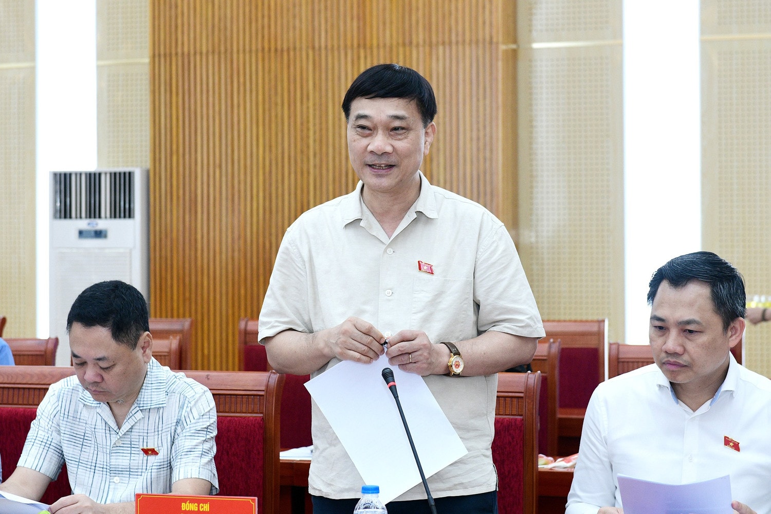 Đoàn giám sát của Quốc hội khảo sát về quản lý thị trường bất động sản, phát triển nhà ở xã hội tại Hà Nội -0