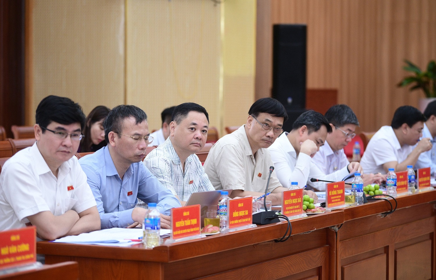 Đoàn giám sát của Quốc hội khảo sát về quản lý thị trường bất động sản, phát triển nhà ở xã hội tại Hà Nội -0