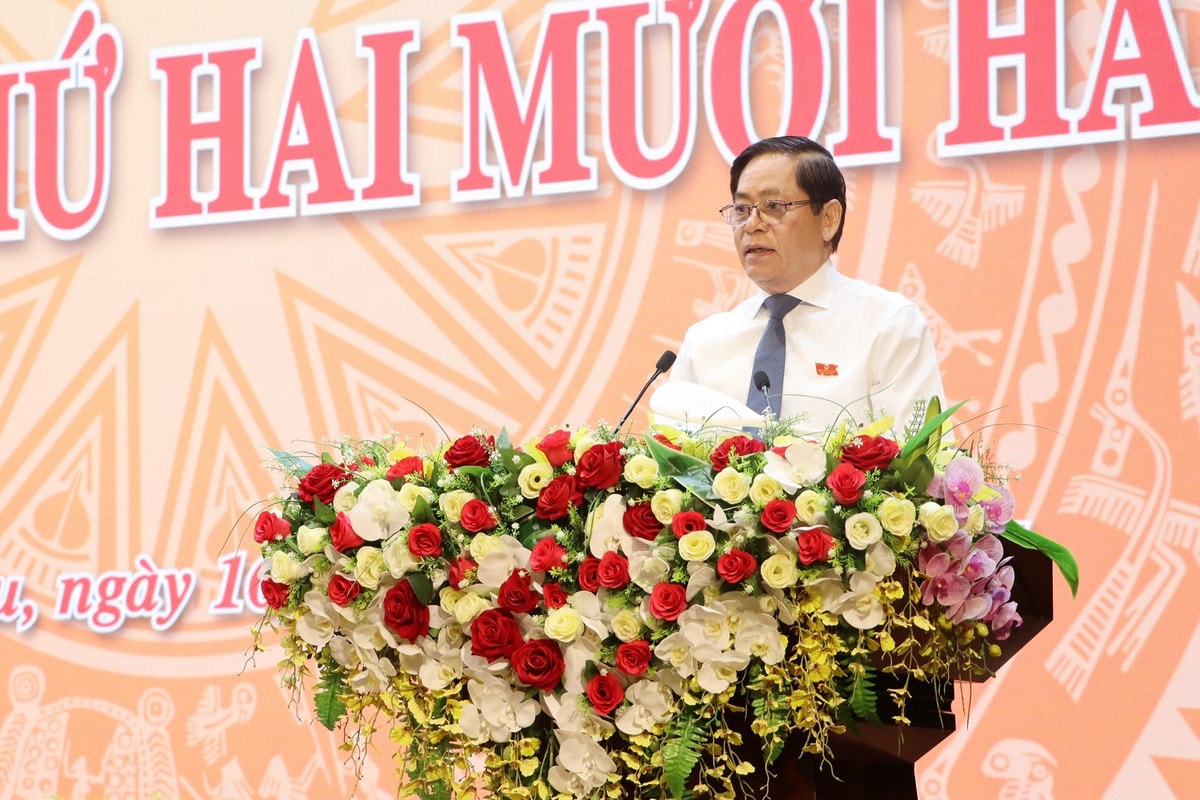 Bí thư Tỉnh ủy, Chủ tịch HĐND tỉnh Bà Rịa- Vũng Tàu Phạm Viết Thanh. Ảnh: BR-VT.