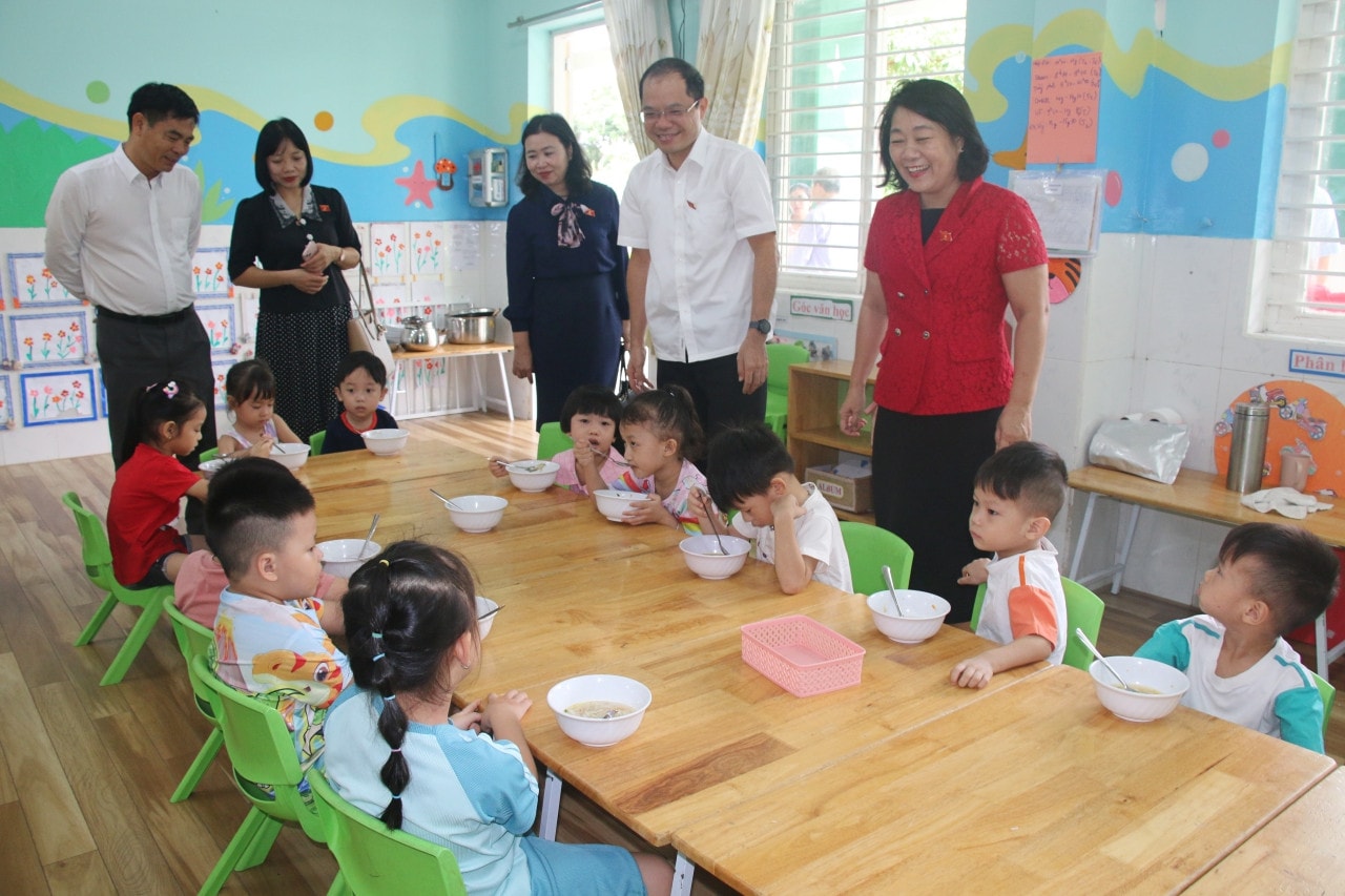 Đoàn khảo sát của Ủy ban Văn hóa, Giáo dục khảo sát thực tế tại một số trường mầm non trên địa bàn quận 7, TP. Hồ Chí Minh Ủy ban Văn hóa, Giáo dục khảo sát việc thực hiện pháp luật với nhà giáo và trẻ mầm non tại quận 7, TP. Hồ Chí Minh -0