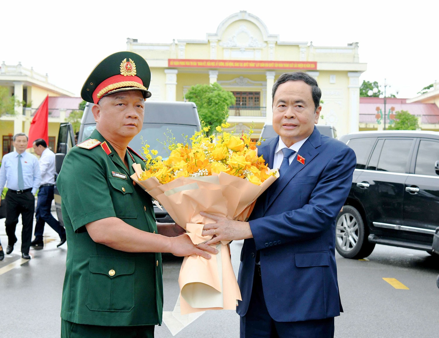 Chủ tịch Quốc hội Trần Thanh Mẫn thăm và làm việc tại Quân khu 3 -0