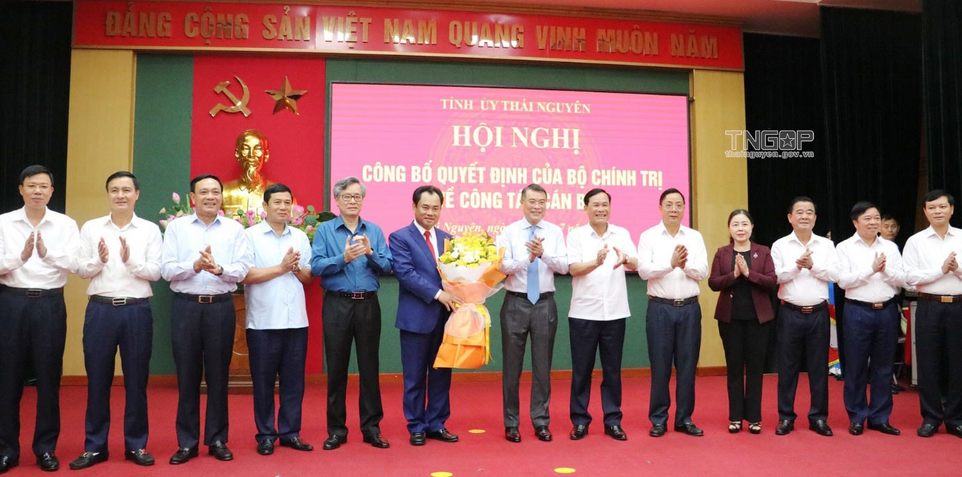 Bộ Chính trị chuẩn y ông Trịnh Việt Hùng giữ chức Bí thư Tỉnh ủy Thái Nguyên -0