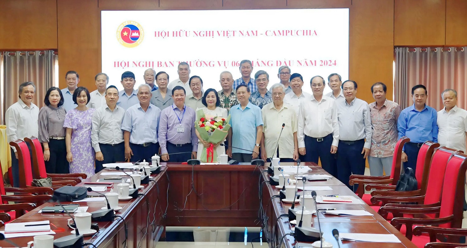 Phó Chủ tịch Quốc hội Nguyễn Thị Thanh chủ trì Hội nghị Ban Thường vụ Hội Hữu nghị Việt Nam - Camphuchia -0