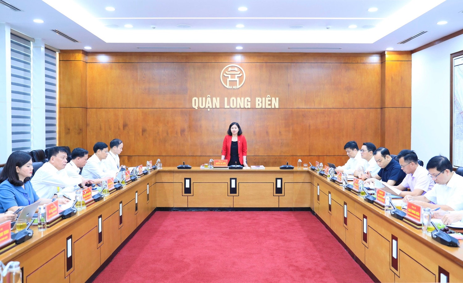 Quận Long Biên (Hà Nội): Tập trung rà soát các mục tiêu nhiệm vụ, hoàn thành các chương trình, kế hoạch, mục tiêu đã đề ra -0